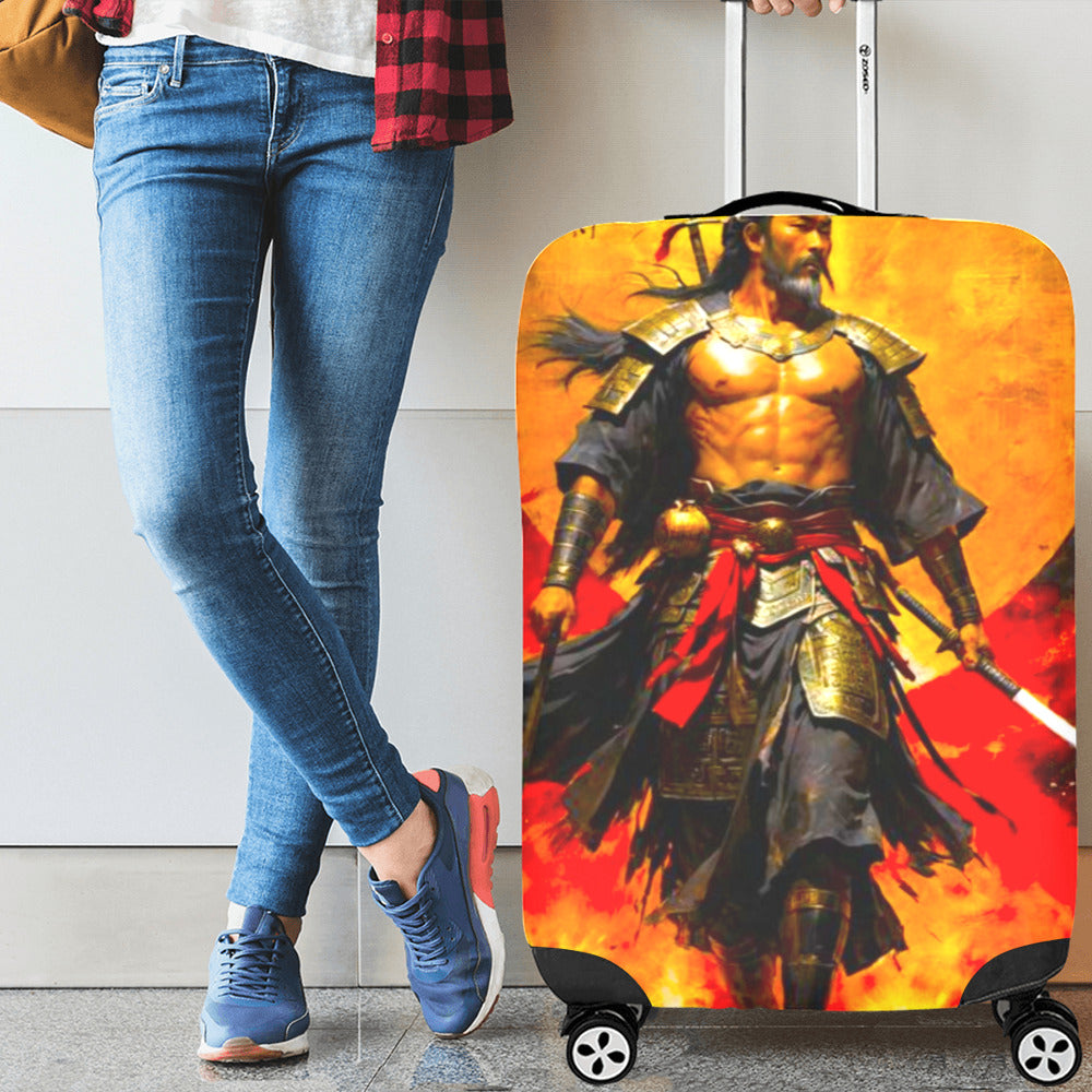 Japanese Themed Luggage Cover