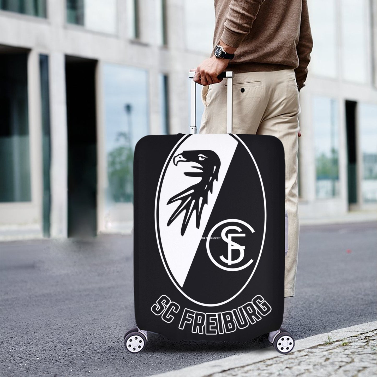 SC Freiburg Luggage Cover