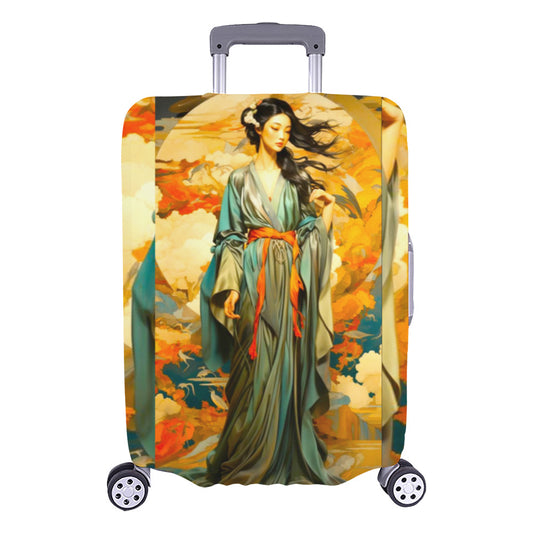 Japanese Themed Luggage Cover