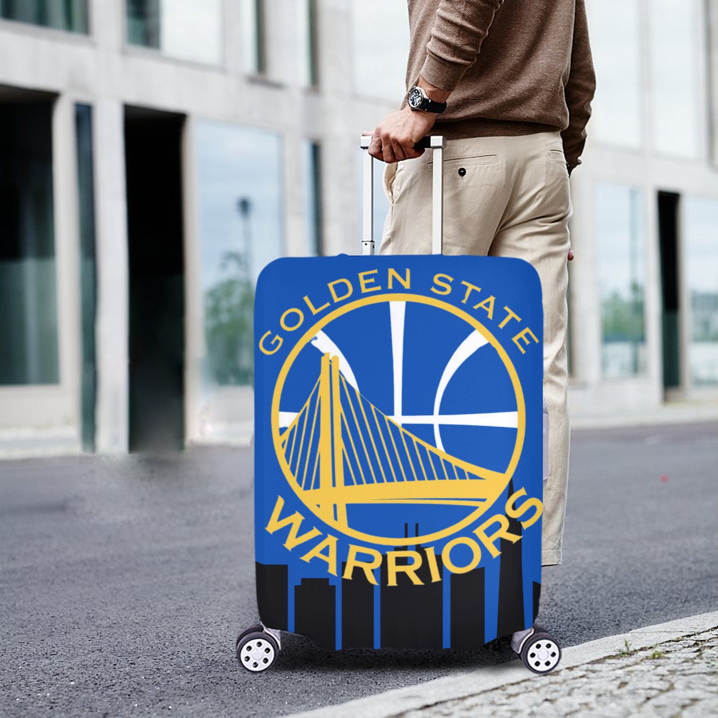 Golden State Warriors Luggage Cover