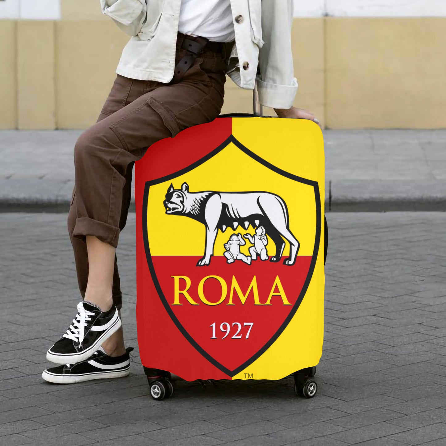 AS Roma Luggage Cover