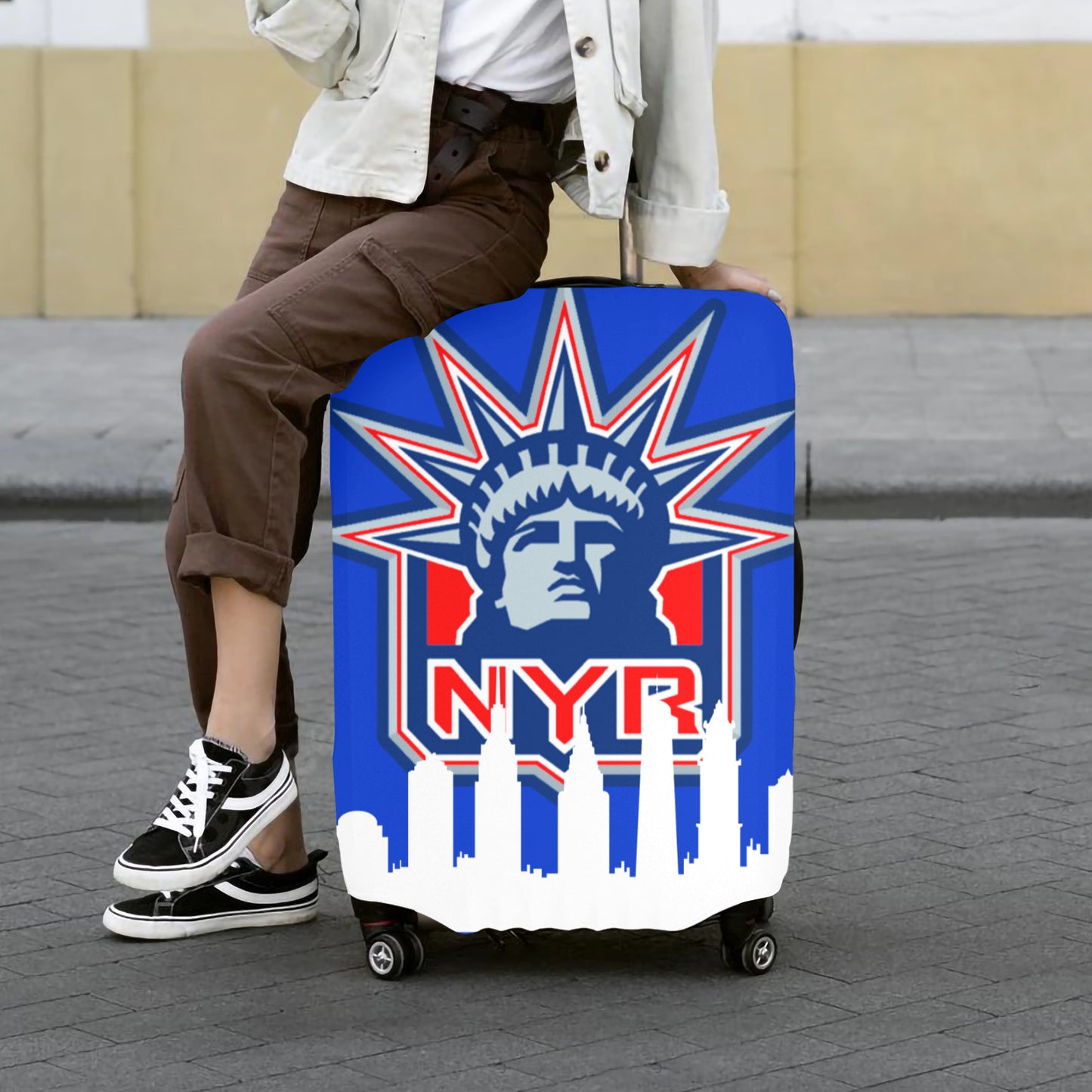 New York Rangers Luggage Cover