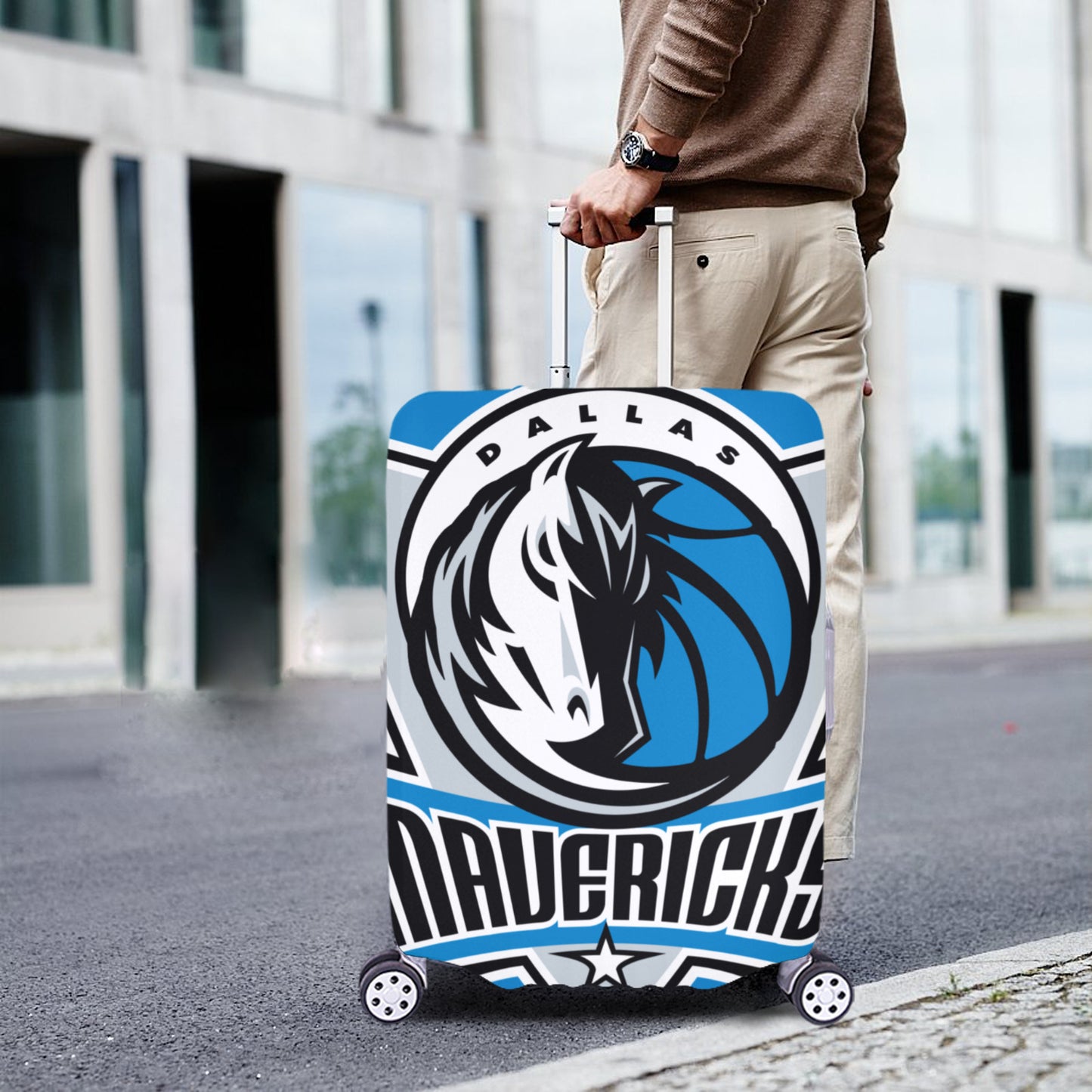 Dallas Mavericks Luggage Cover