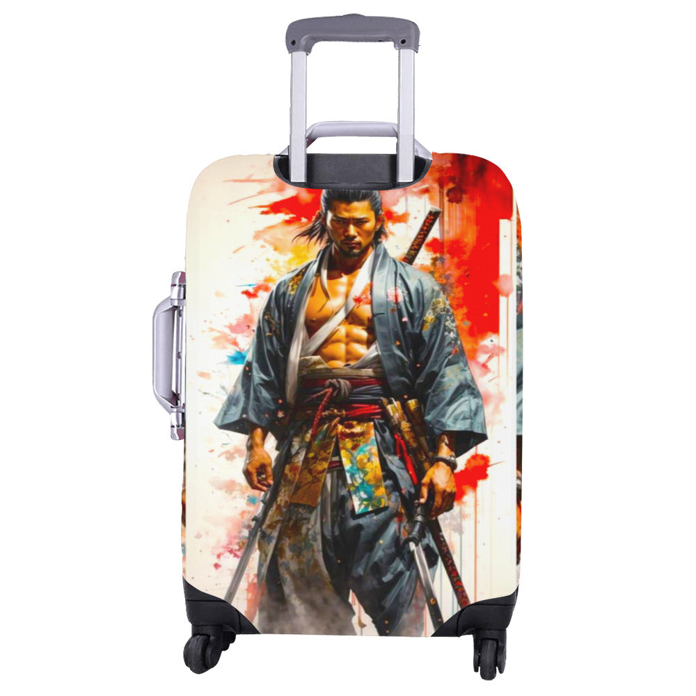 Japanese Themed Luggage Cover