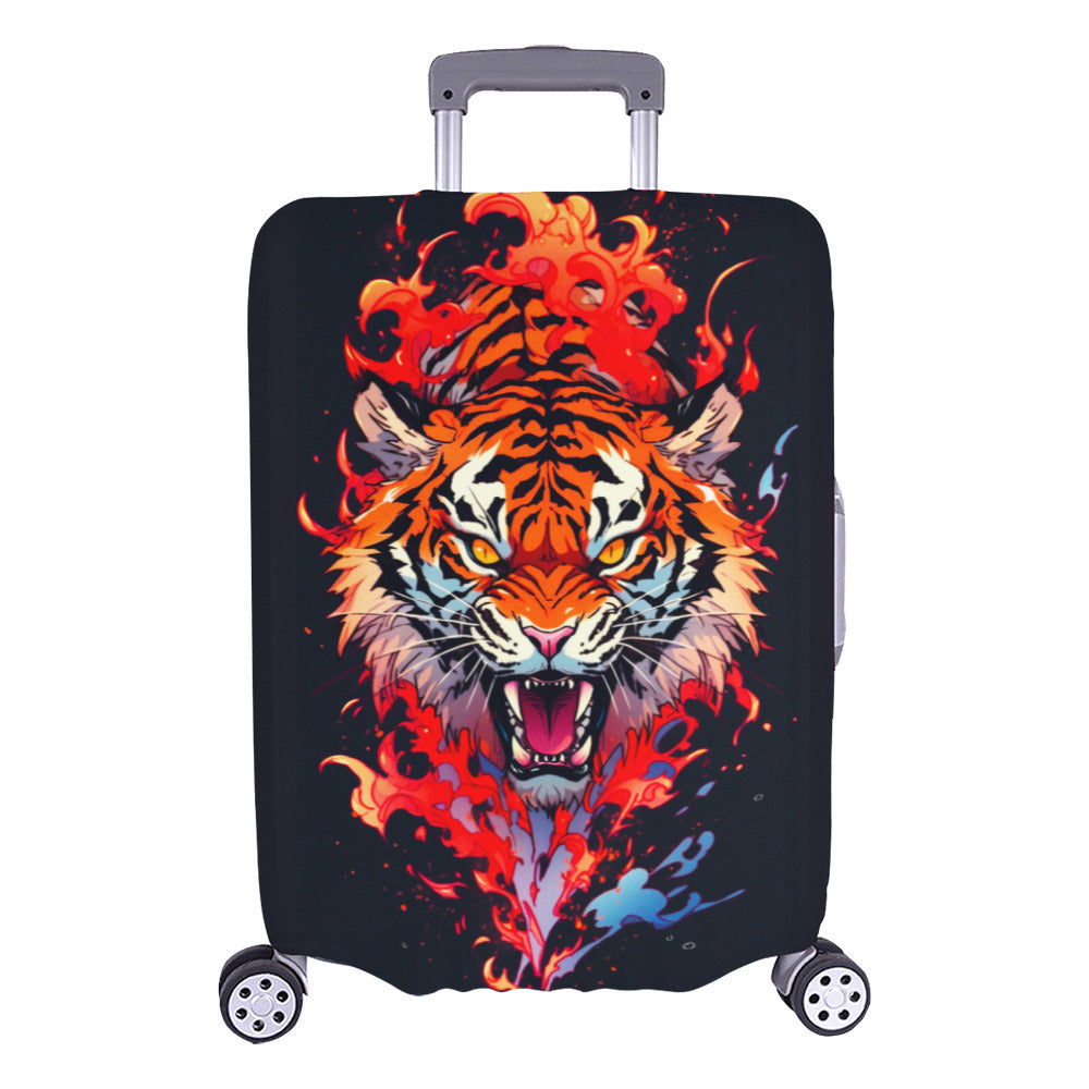 Tiger Themed Luggage Cover