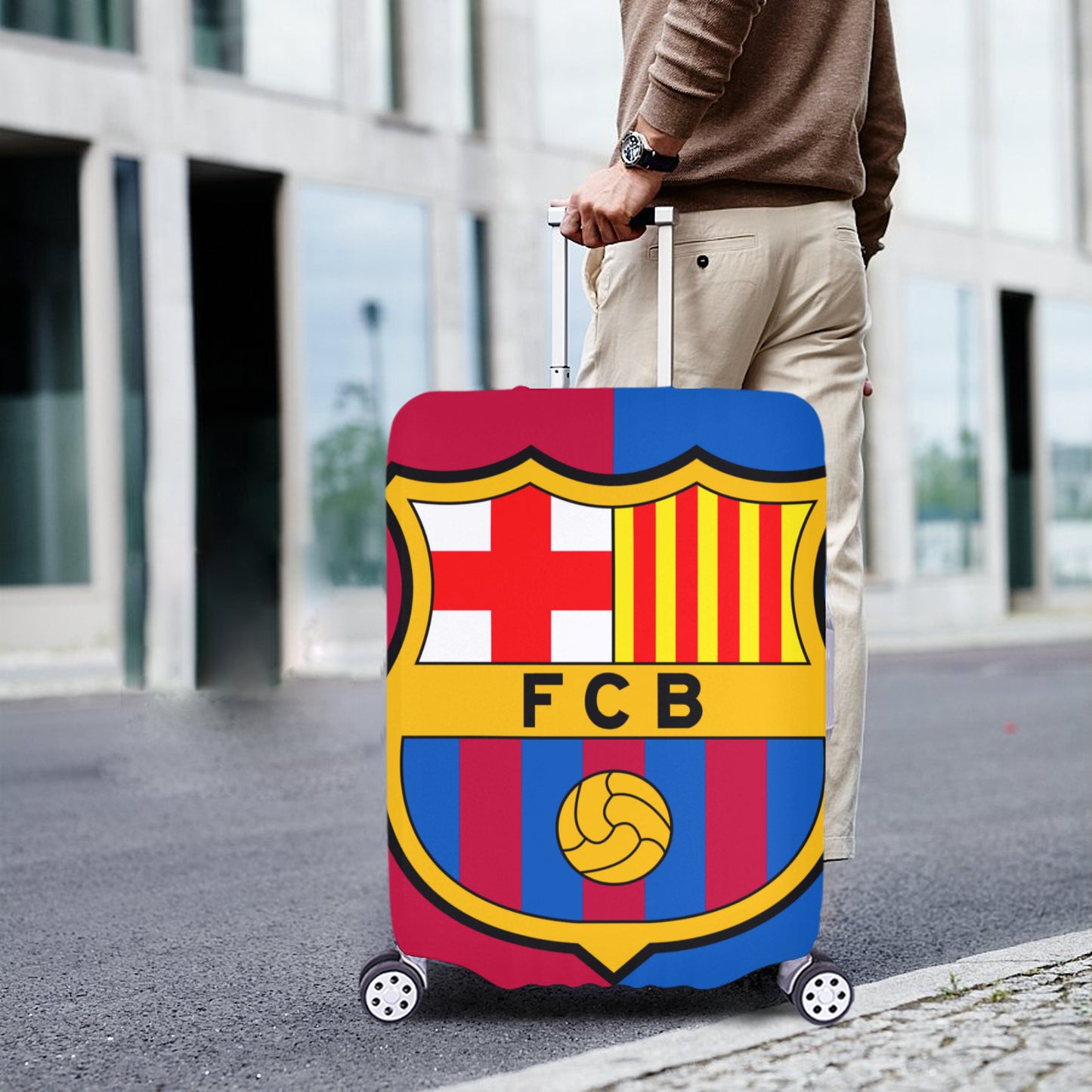 FC Barcelona Luggage Cover