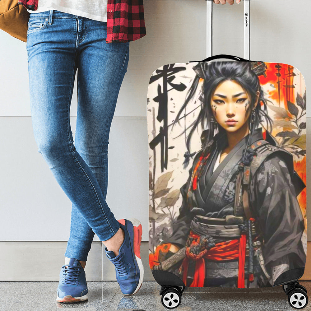 Japanese Themed Luggage Cover