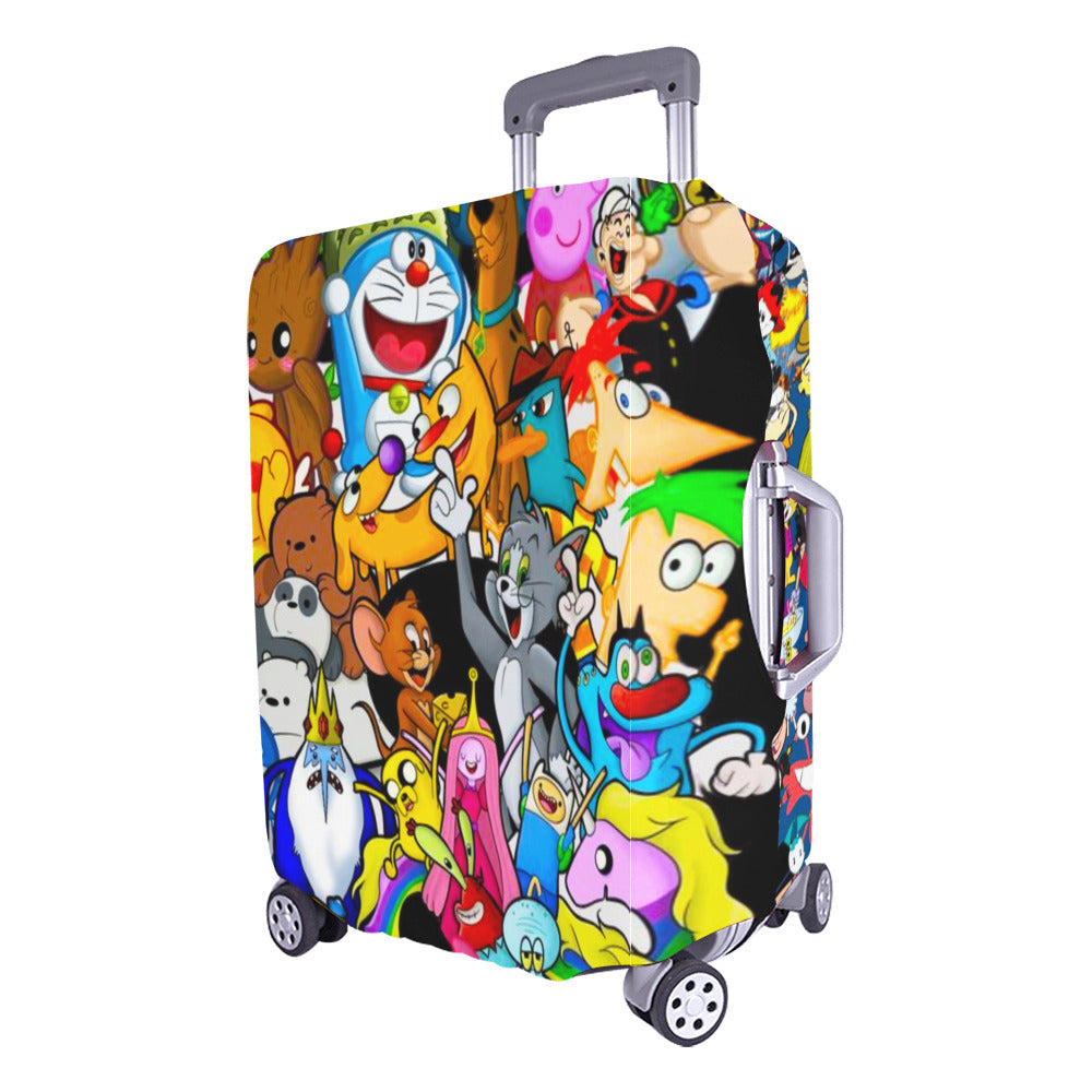 Kids Classic Cartoons Luggage Cover