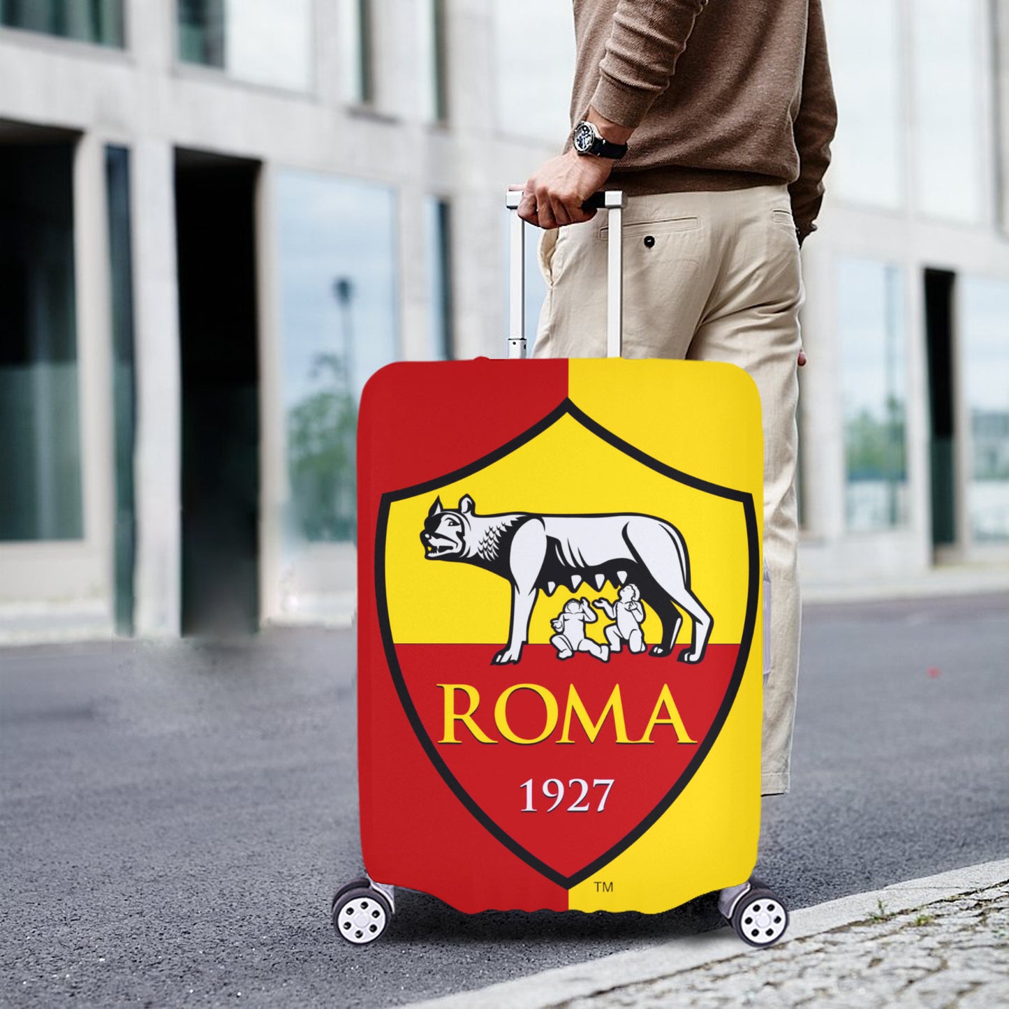 AS Roma Luggage Cover