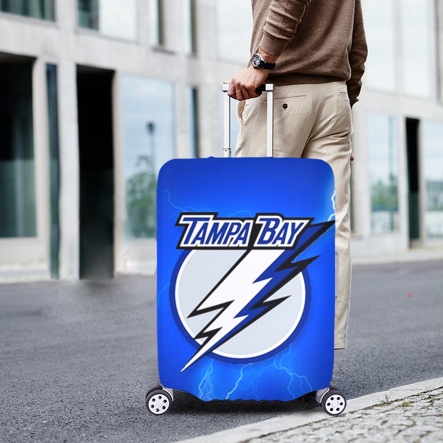 Tampa Bay Lightening Luggage Cover