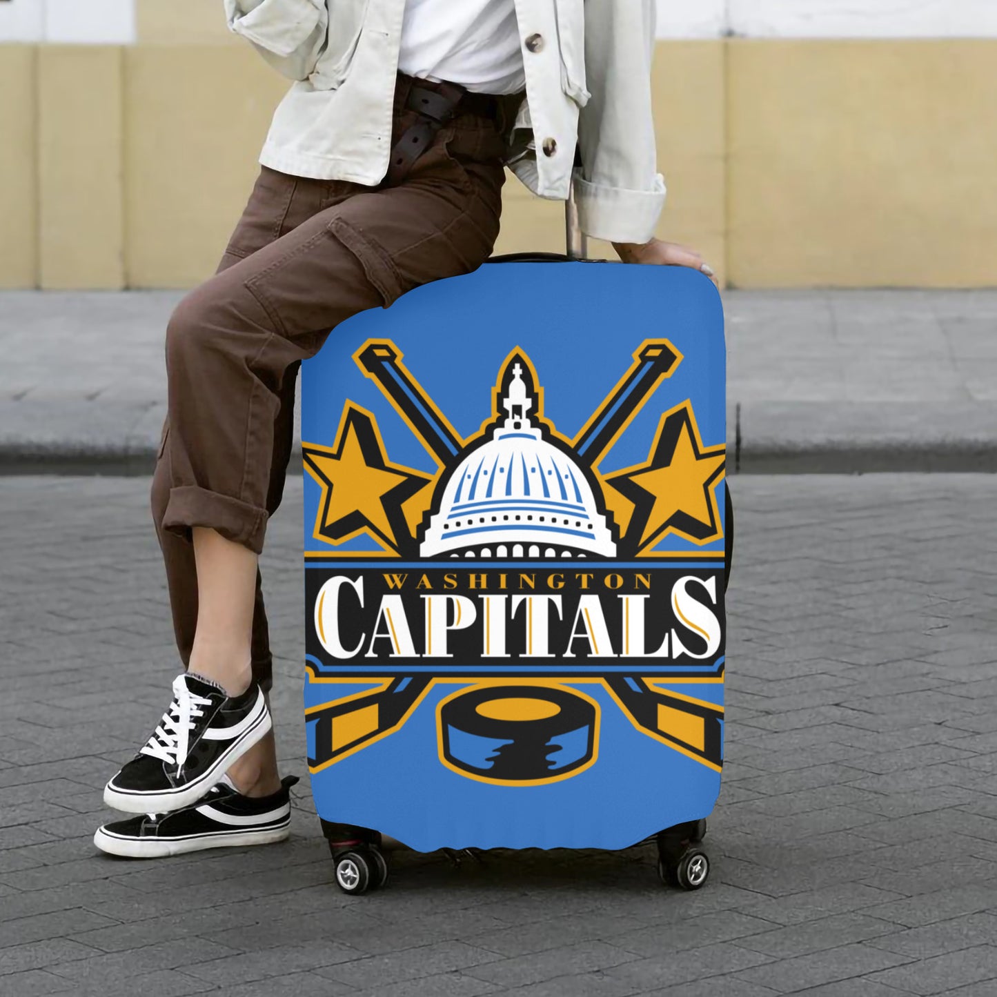 Washington Capitals Luggage Cover