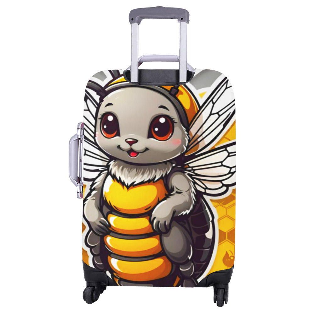 Kids Buzzing Bumble Bee Buddy Luggage Cover