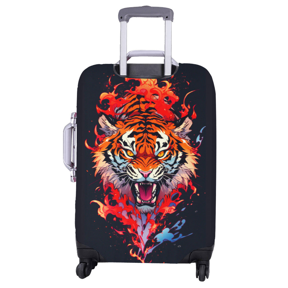 Tiger Themed Luggage Cover