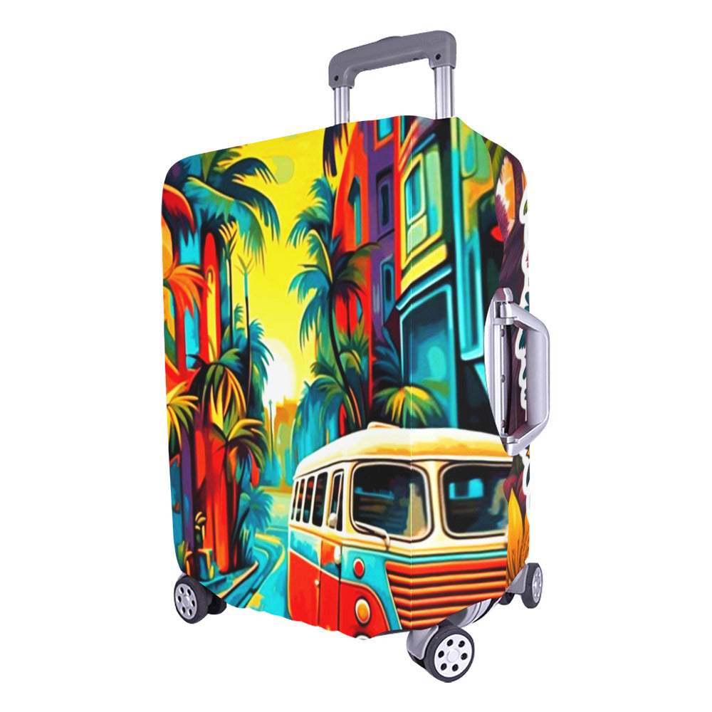 Summer Themed Luggage Cover