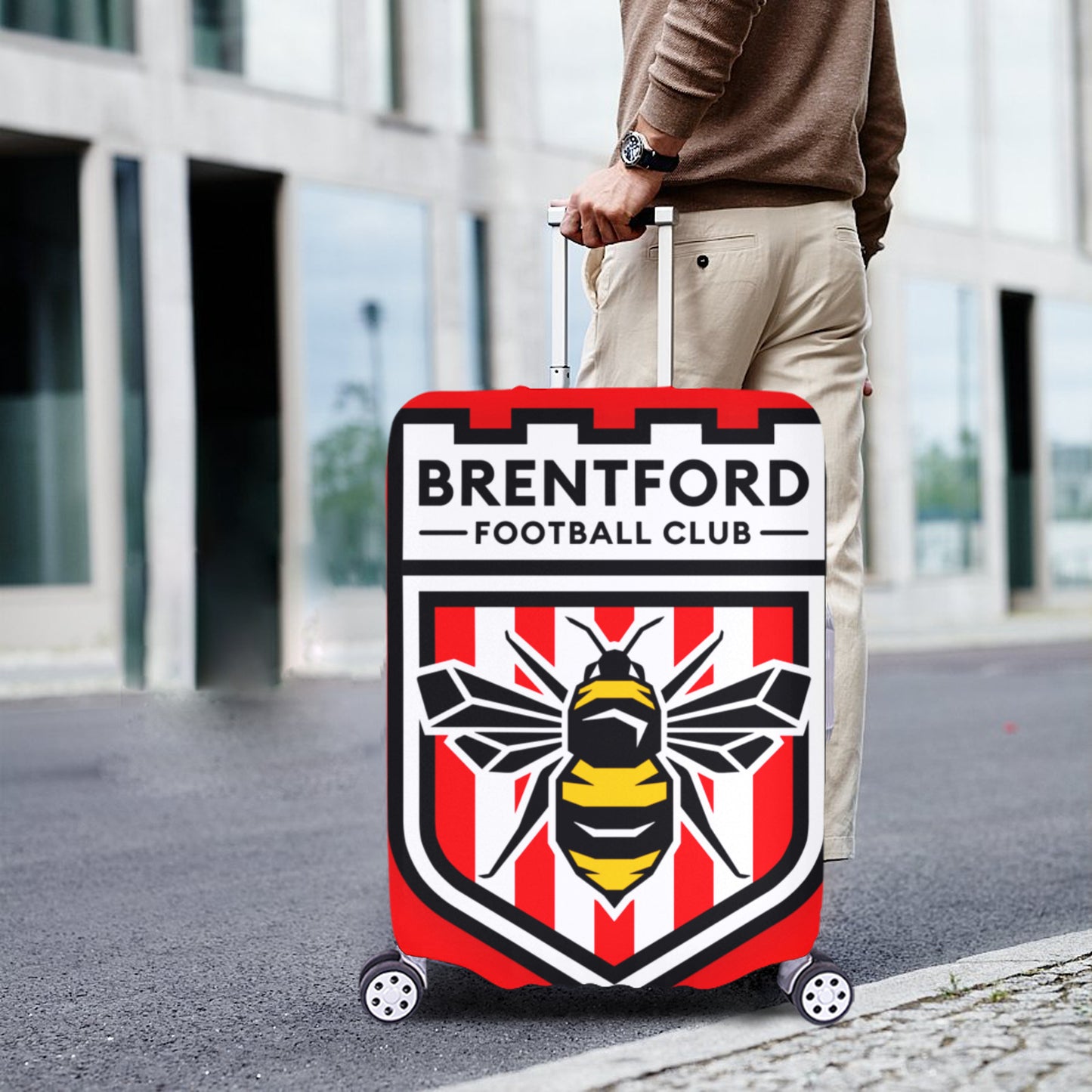 Brentford FC Luggage Cover