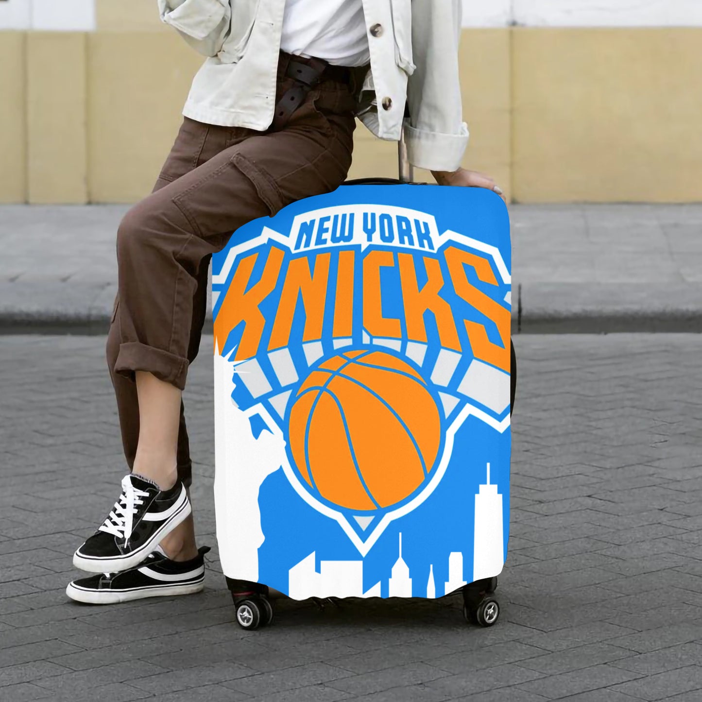 New York Knicks Luggage Cover