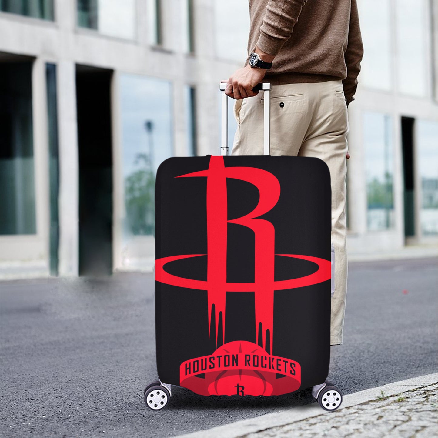 Houston Rockets Luggage Cover