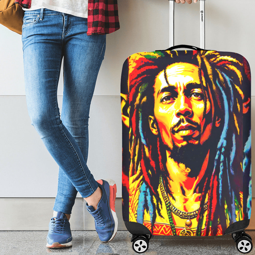 Bob Marley Luggage Cover