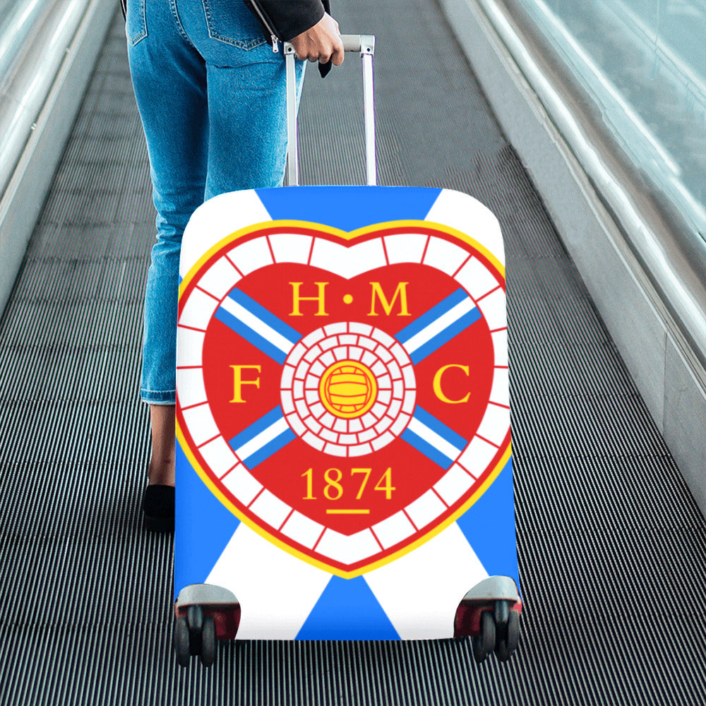 Hearts FC Luggage Cover