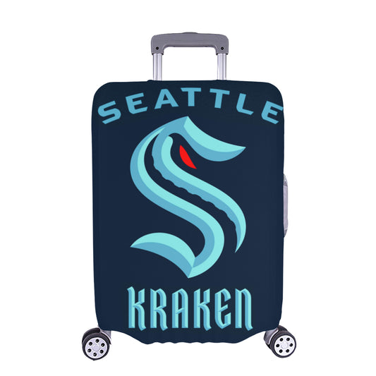 Seattle Kraken Luggage Cover