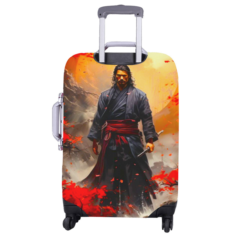 Japanese Themed Luggage Cover