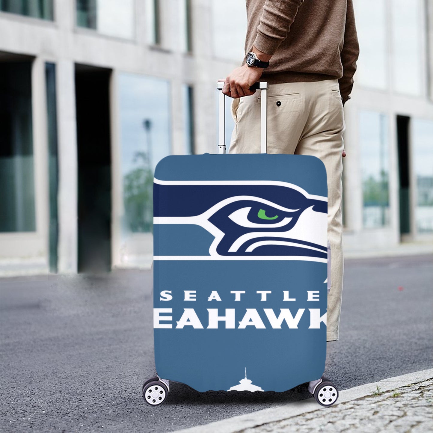 Seattle Seahawks Luggage Cover