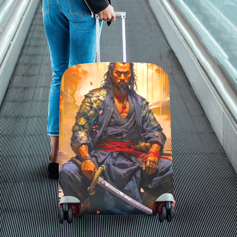 Japanese Themed Luggage Cover