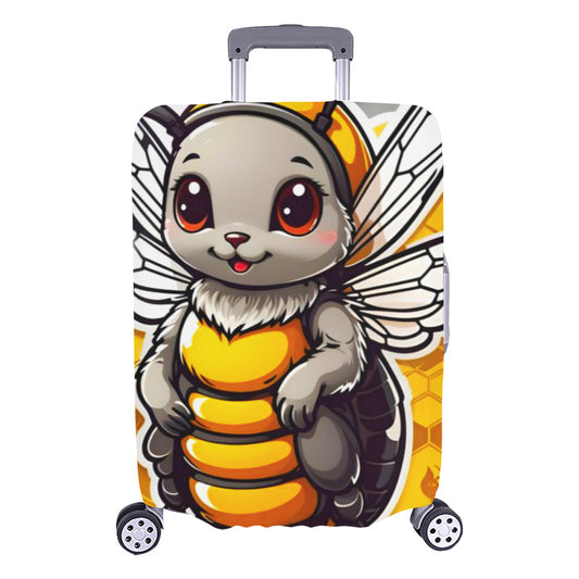 Kids Buzzing Bumble Bee Buddy Luggage Cover