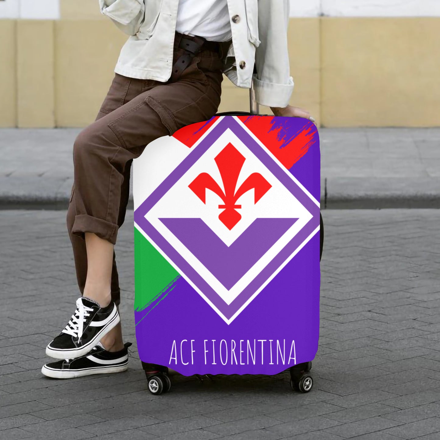 Firoentina FC Luggage Cover