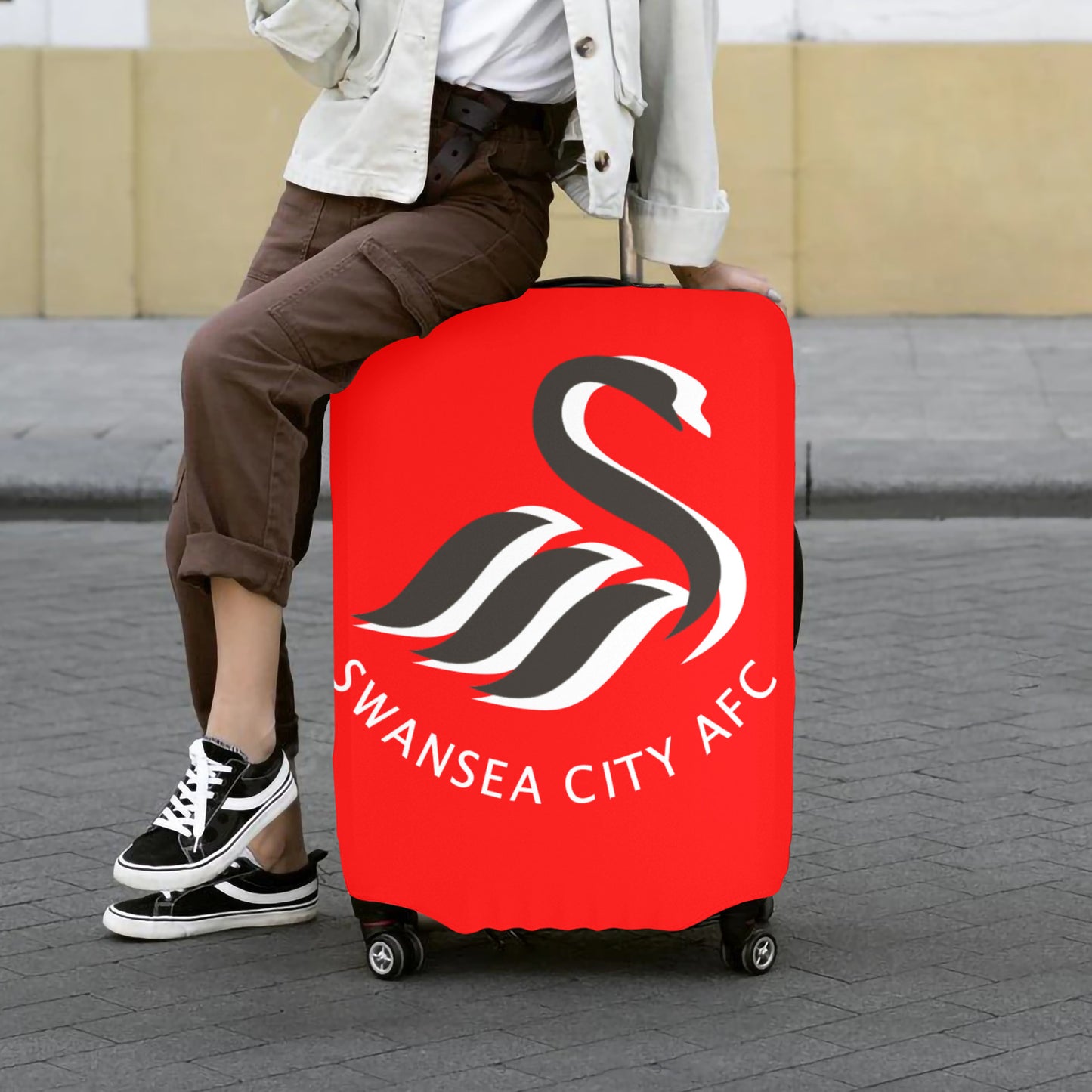 Swansea City FC Luggage Cover