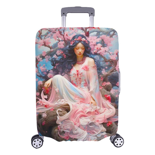 Japanese Themed Luggage Cover