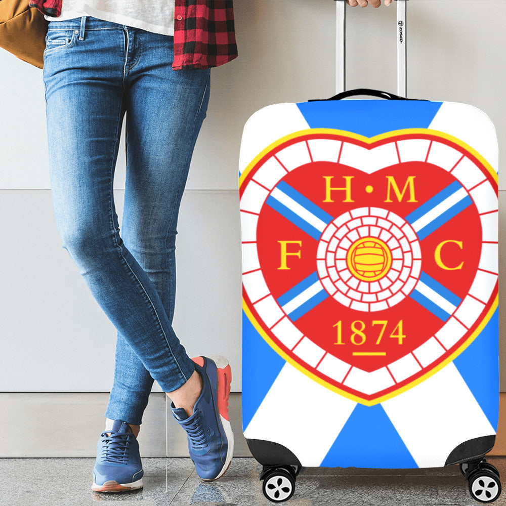 Hearts FC Luggage Cover