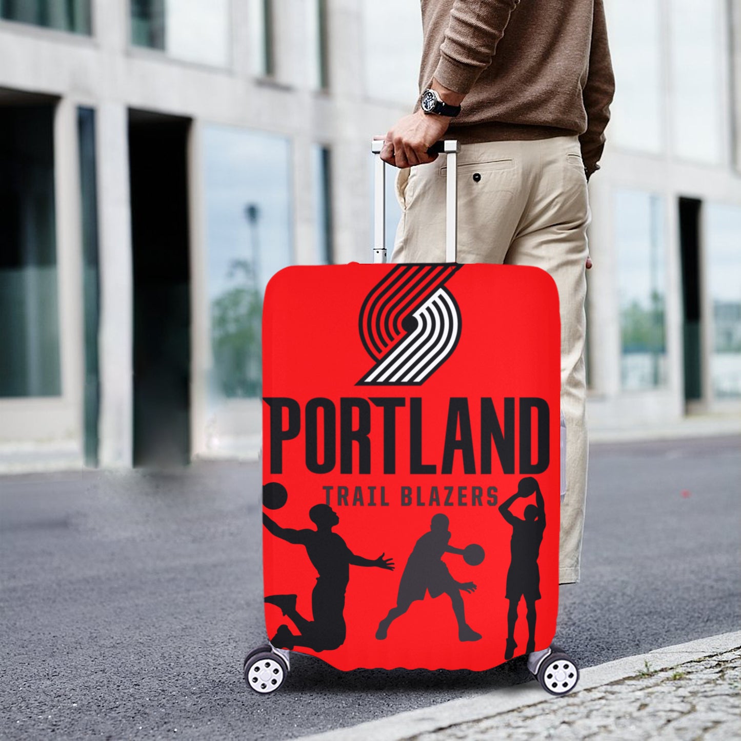 Portland Trail Blazers Luggage Cover