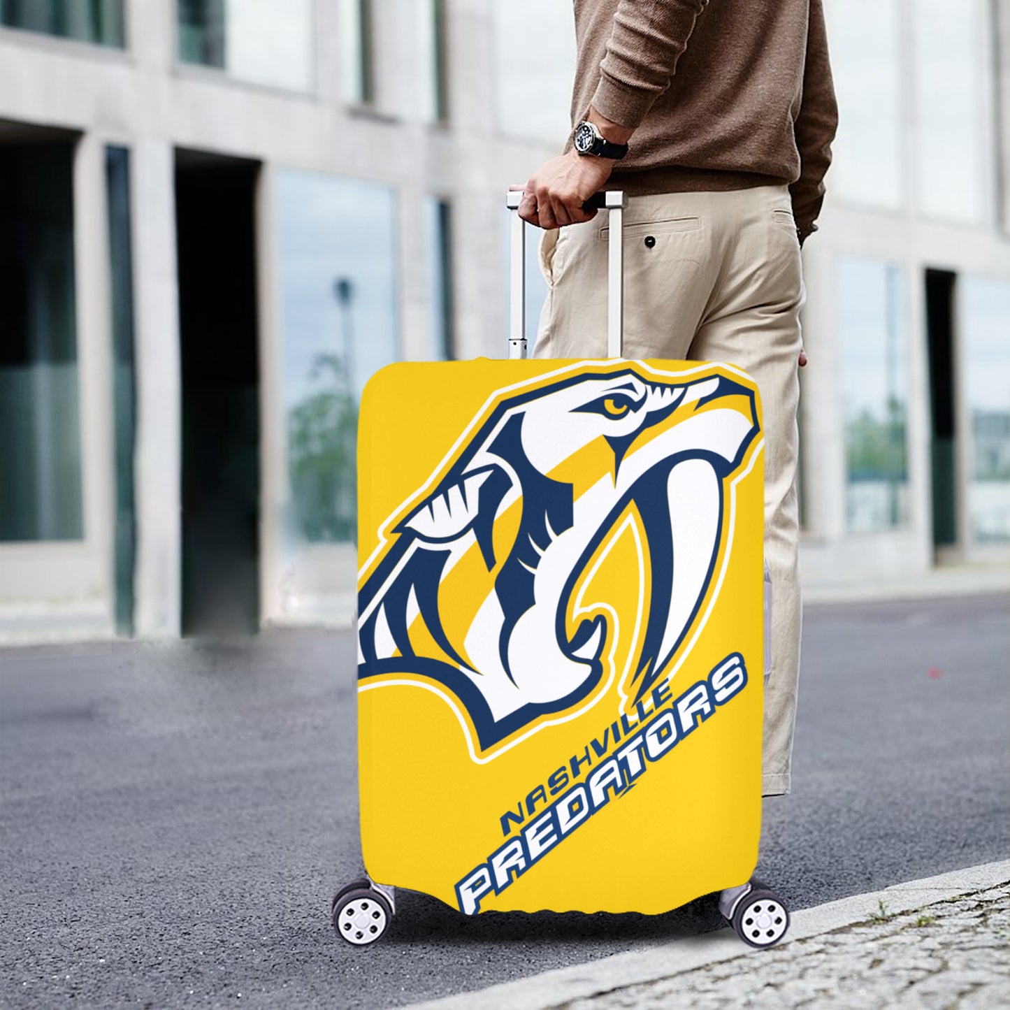 Nashville Predators Luggage Cover