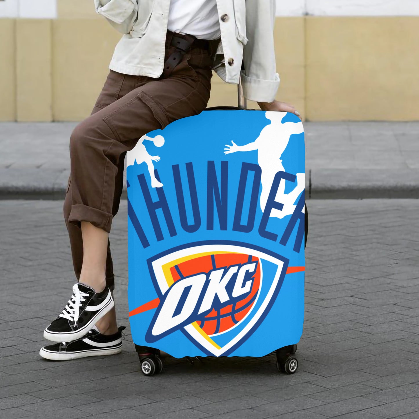 Oklahoma City Thunder Luggage Cover