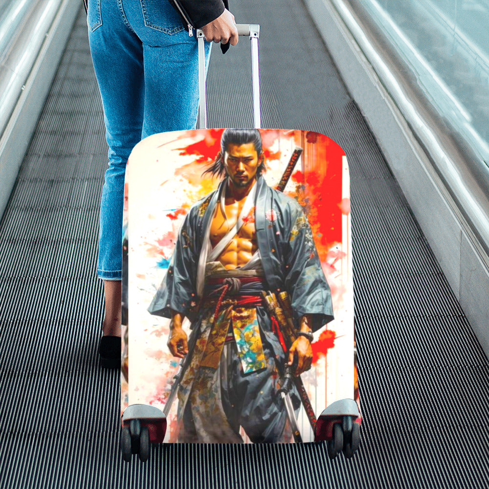 Japanese Themed Luggage Cover