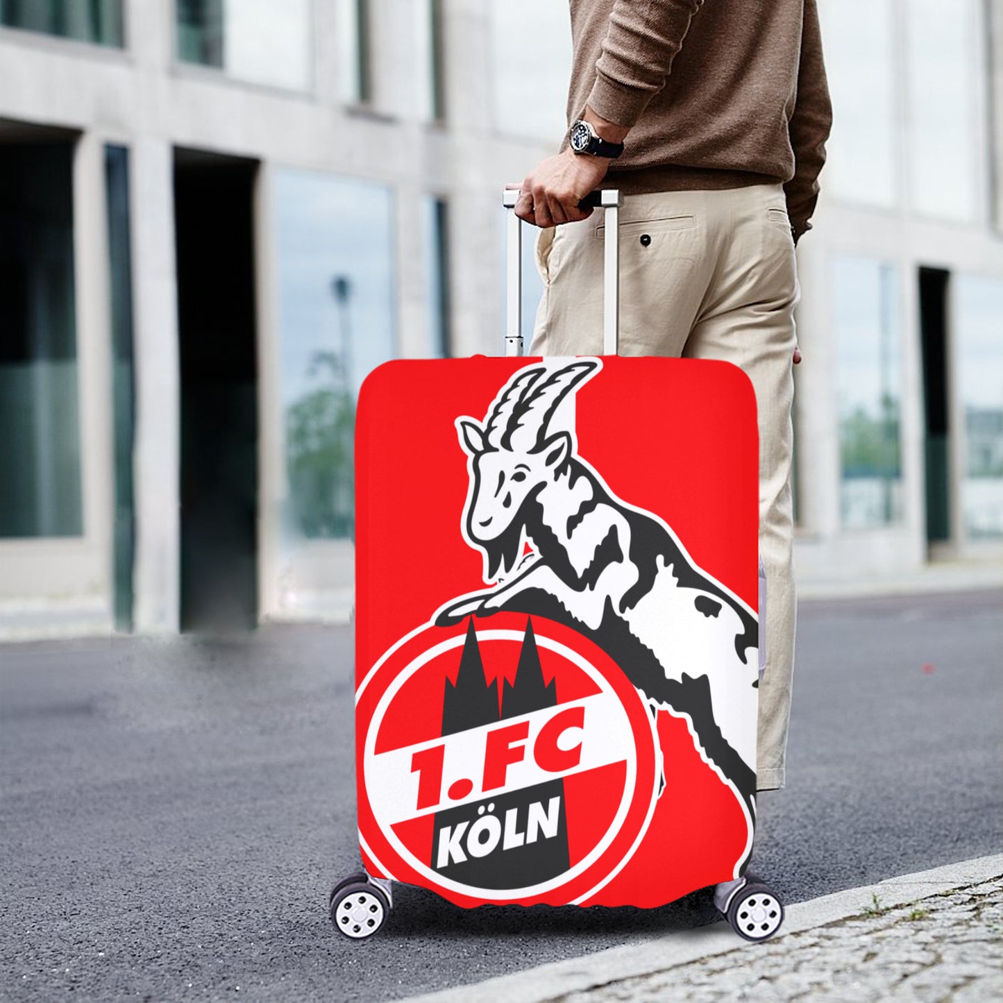 FC Koln Luggage Cover