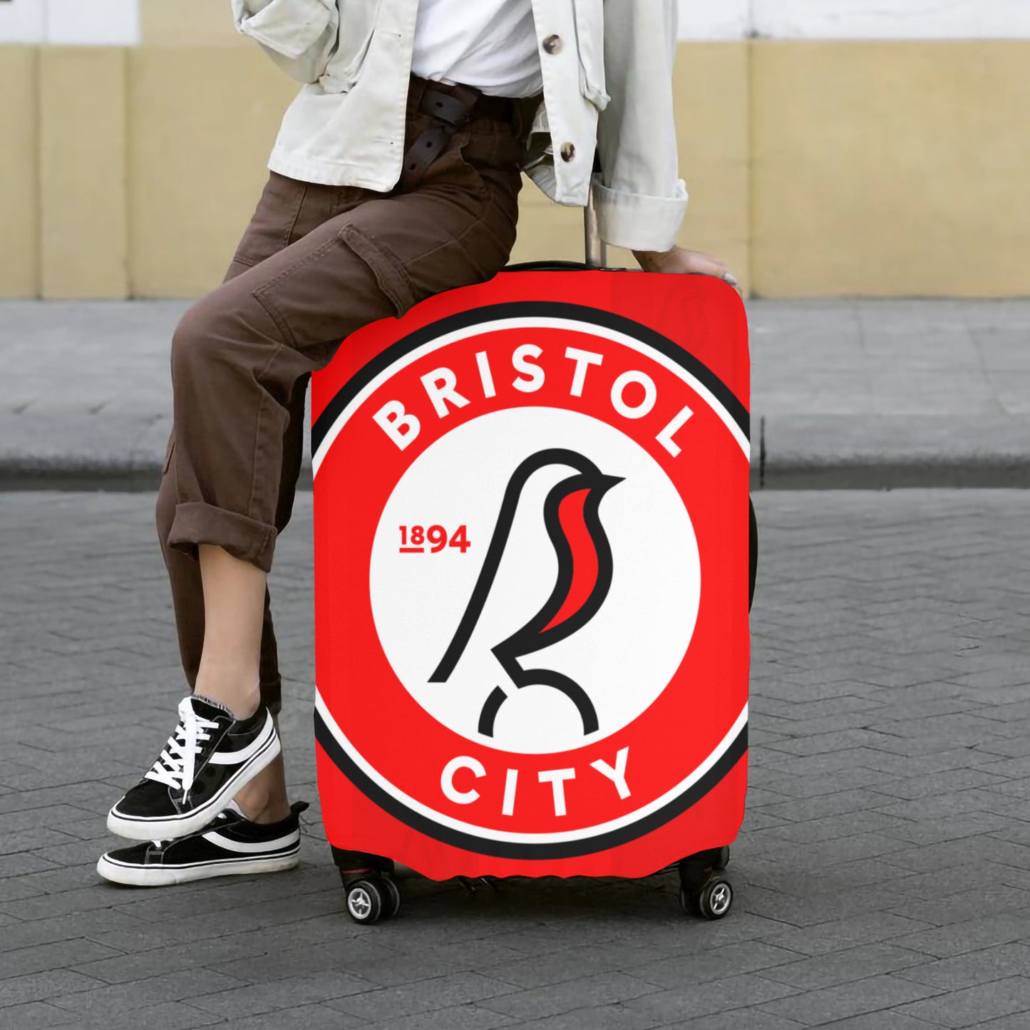 Bristol City FC Luggage Cover