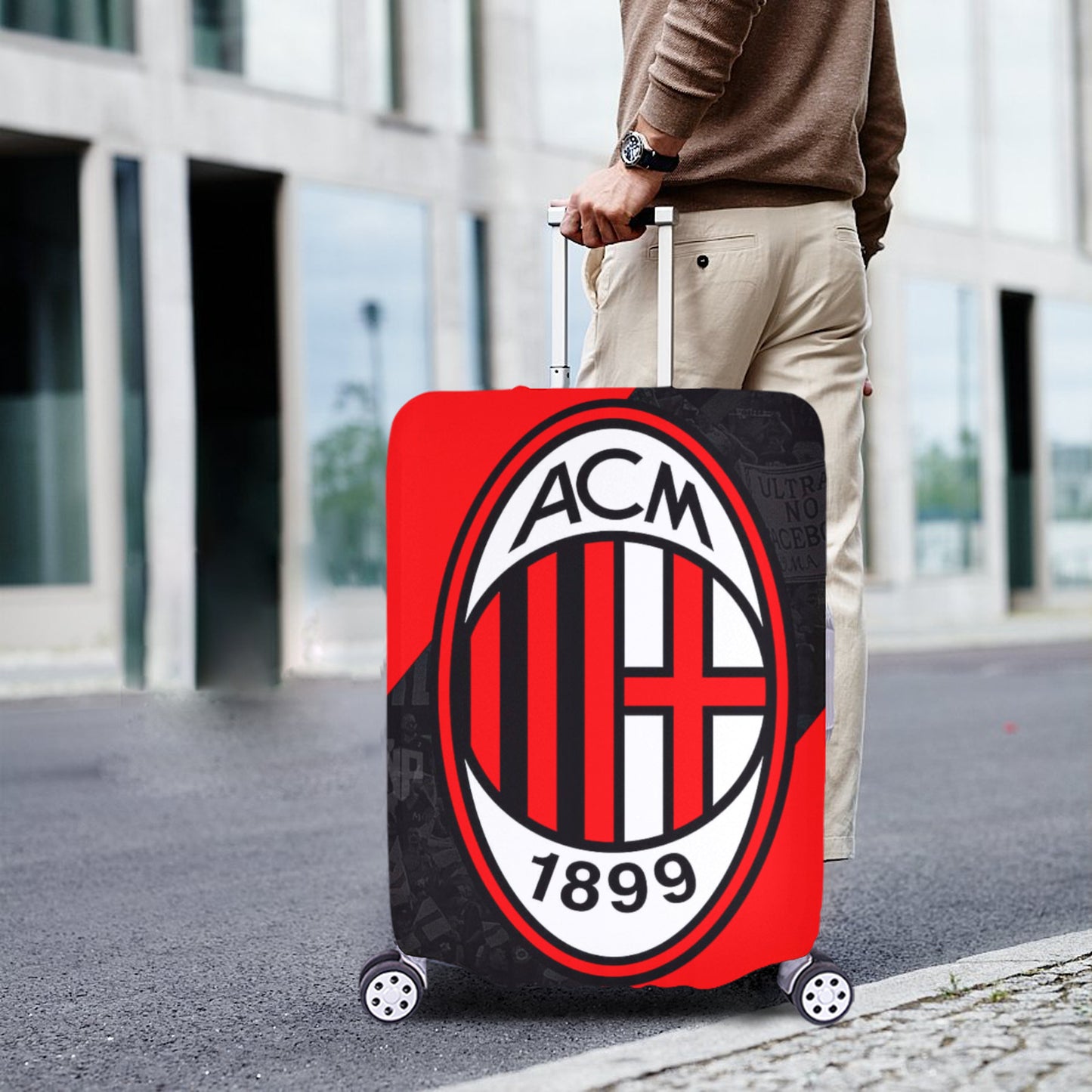 AC Milan Luggage Cover