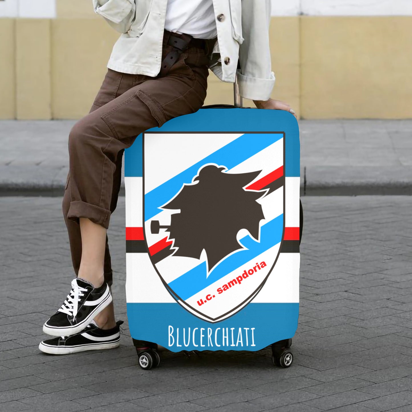 Sampdoria FC Luggage Cover