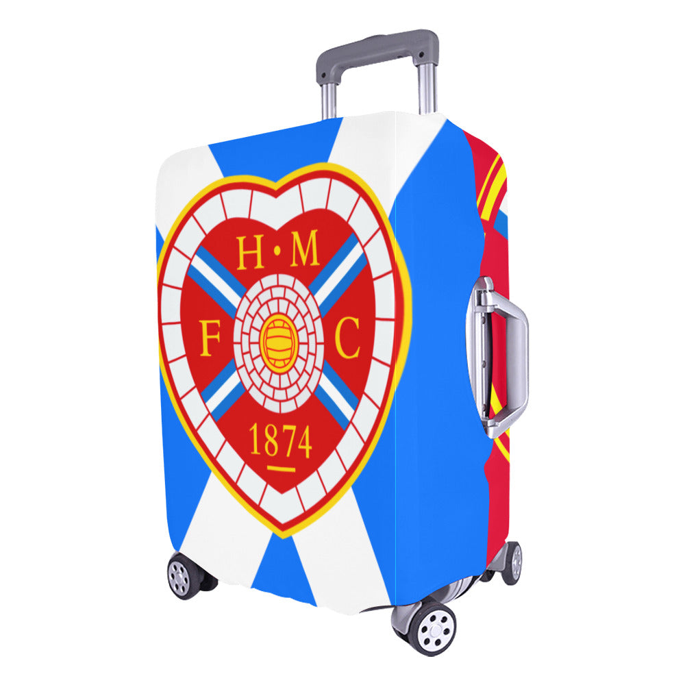 Hearts FC Luggage Cover