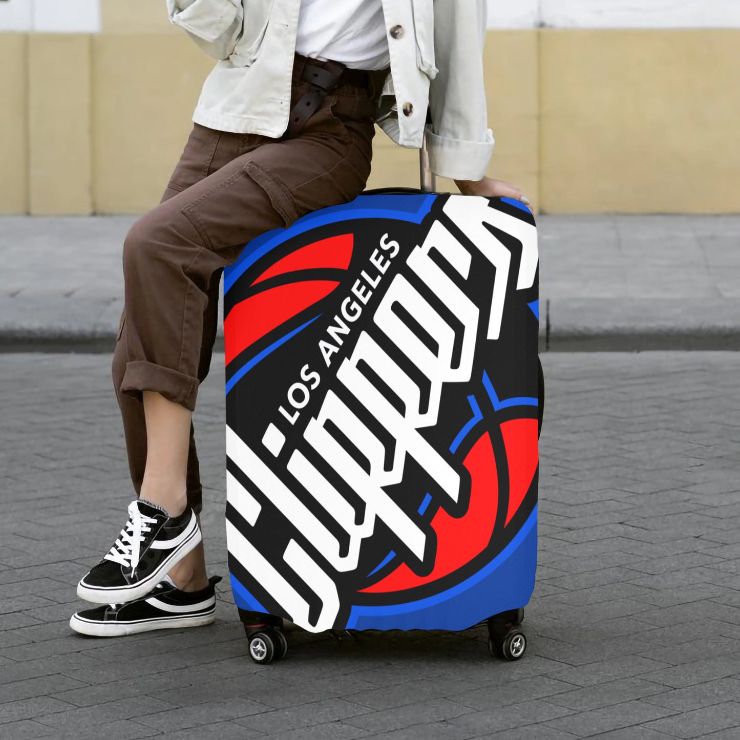 LA Clippers Luggage Cover