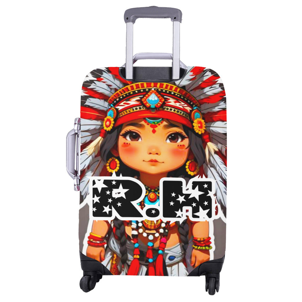 Wondering Apache Warrior Luggage Cover