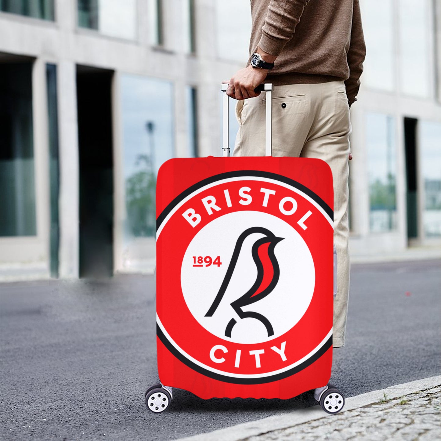 Bristol City FC Luggage Cover