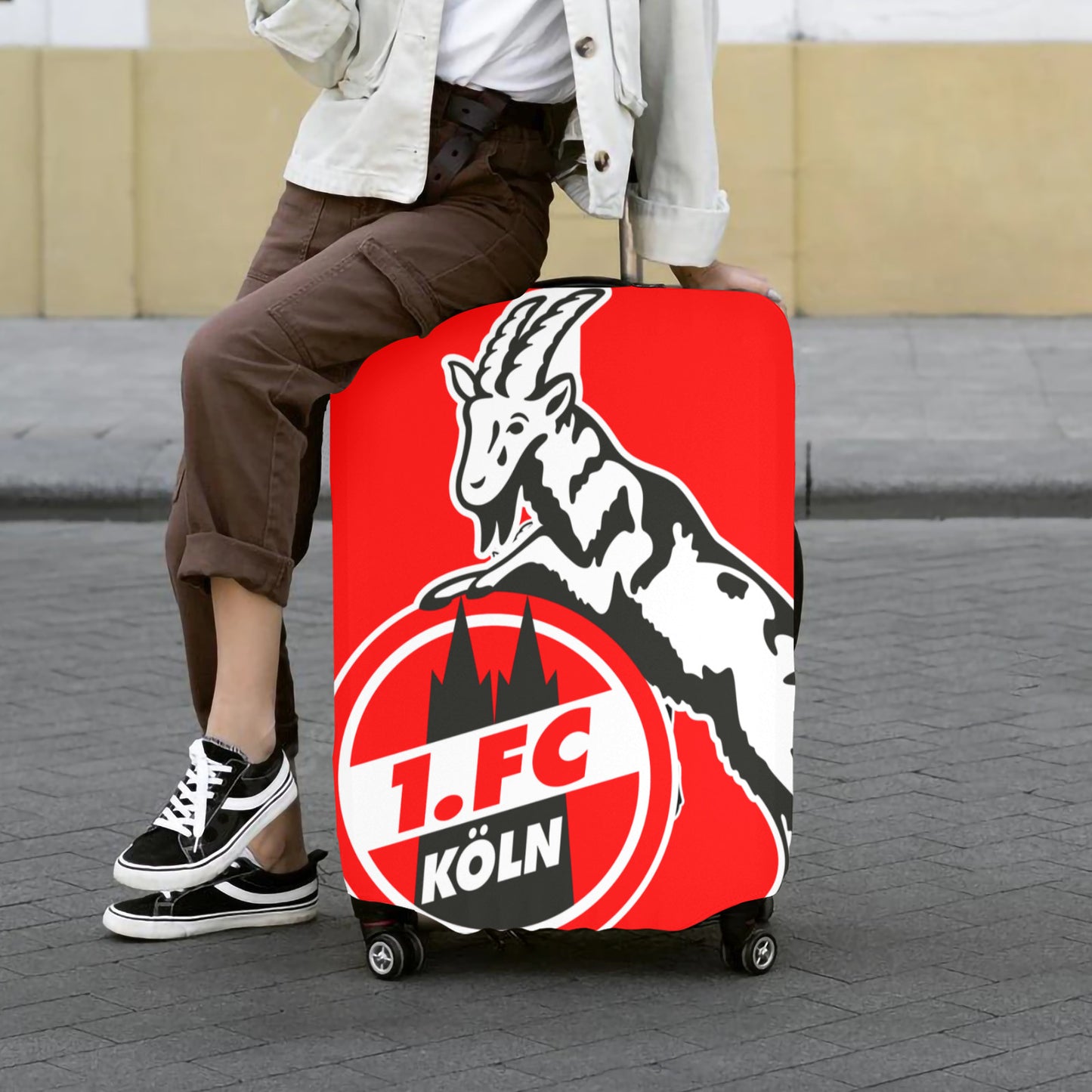 FC Koln Luggage Cover