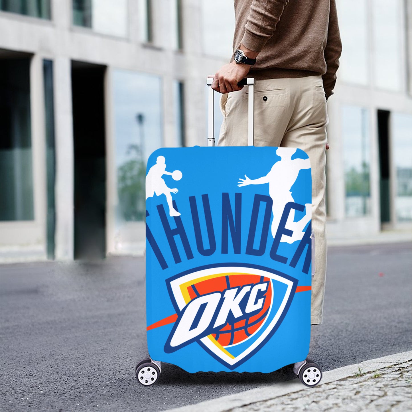 Oklahoma City Thunder Luggage Cover