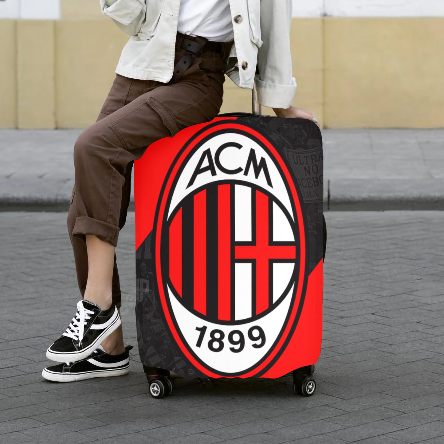 AC Milan Luggage Cover