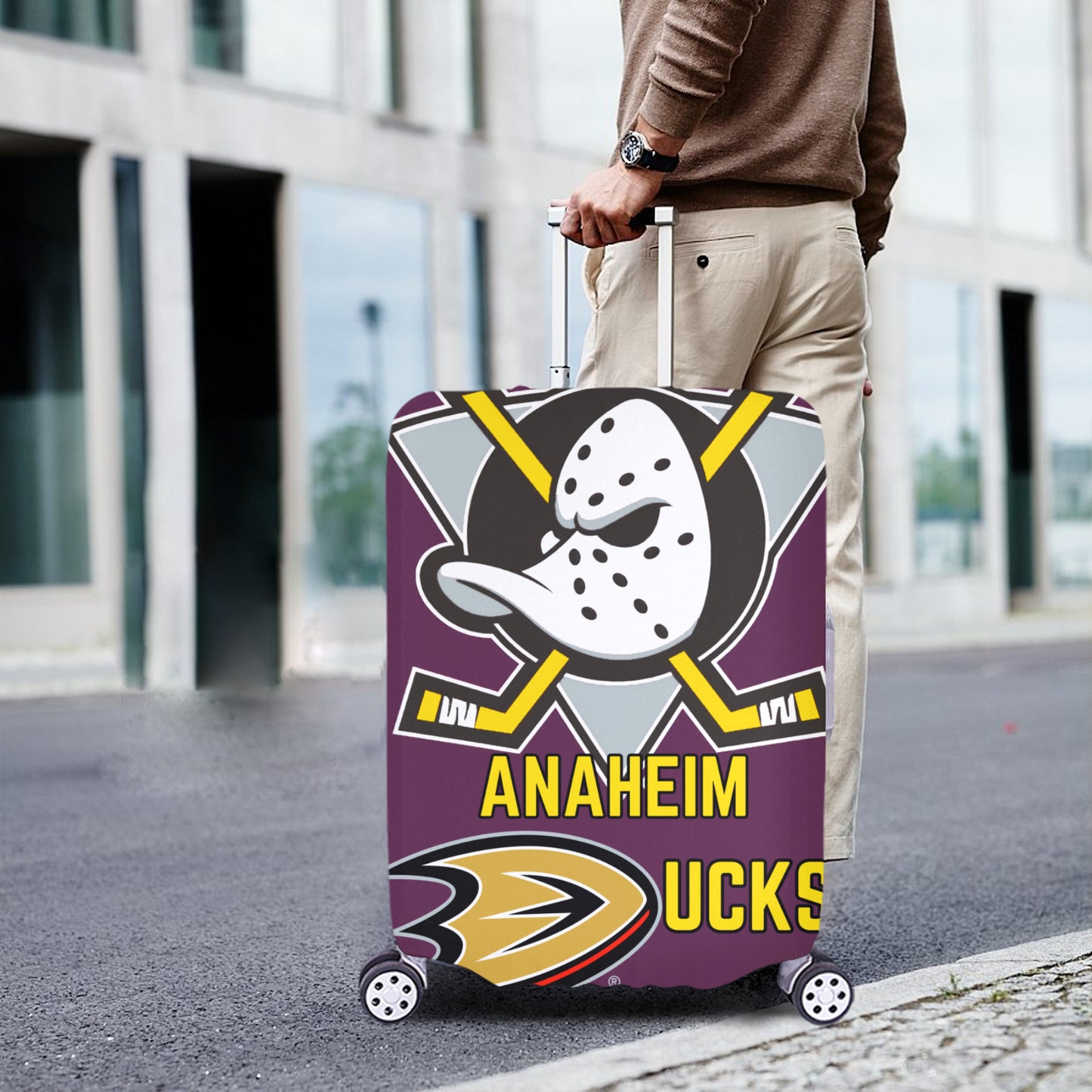 Anaheim Ducks Luggage Cover