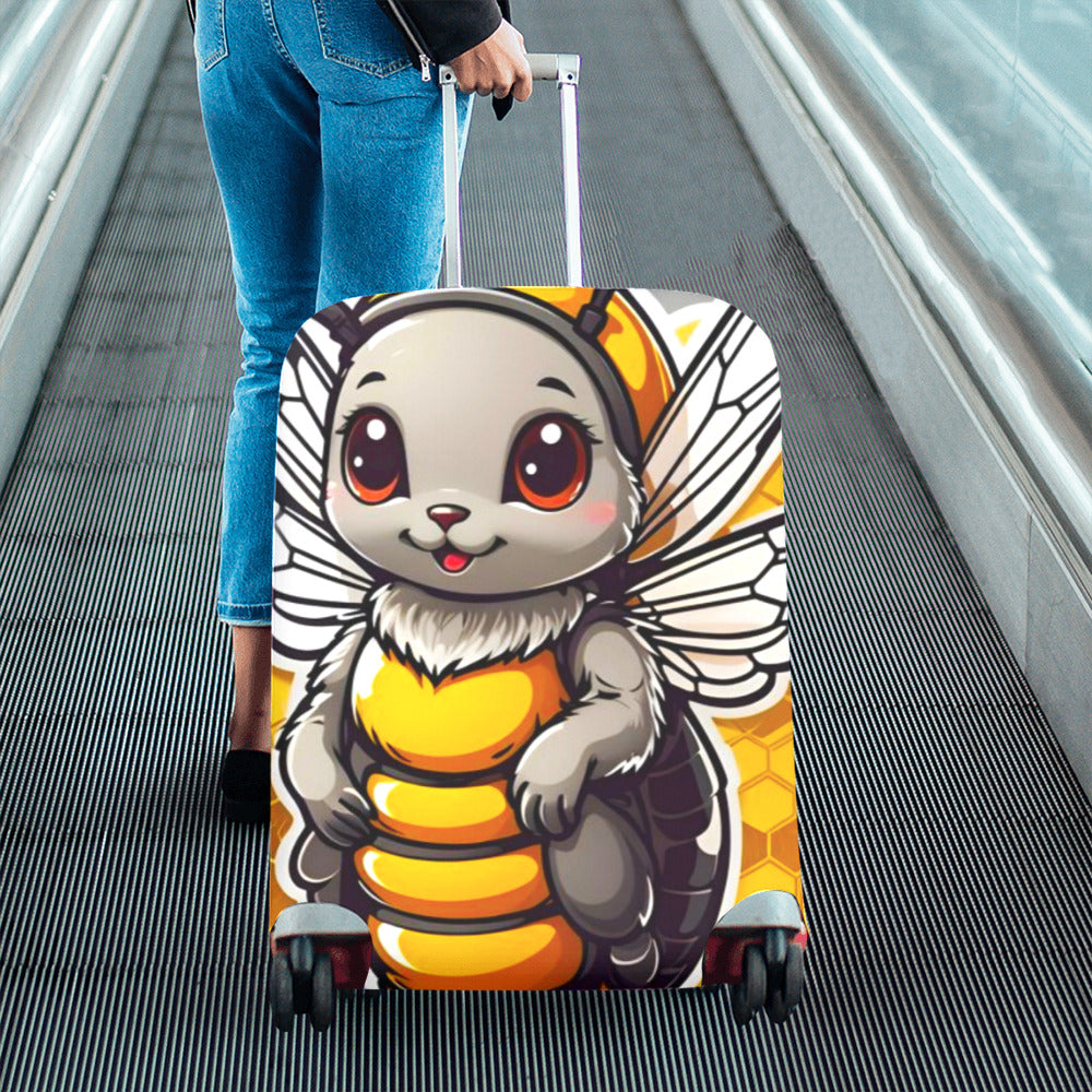 Kids Buzzing Bumble Bee Buddy Luggage Cover