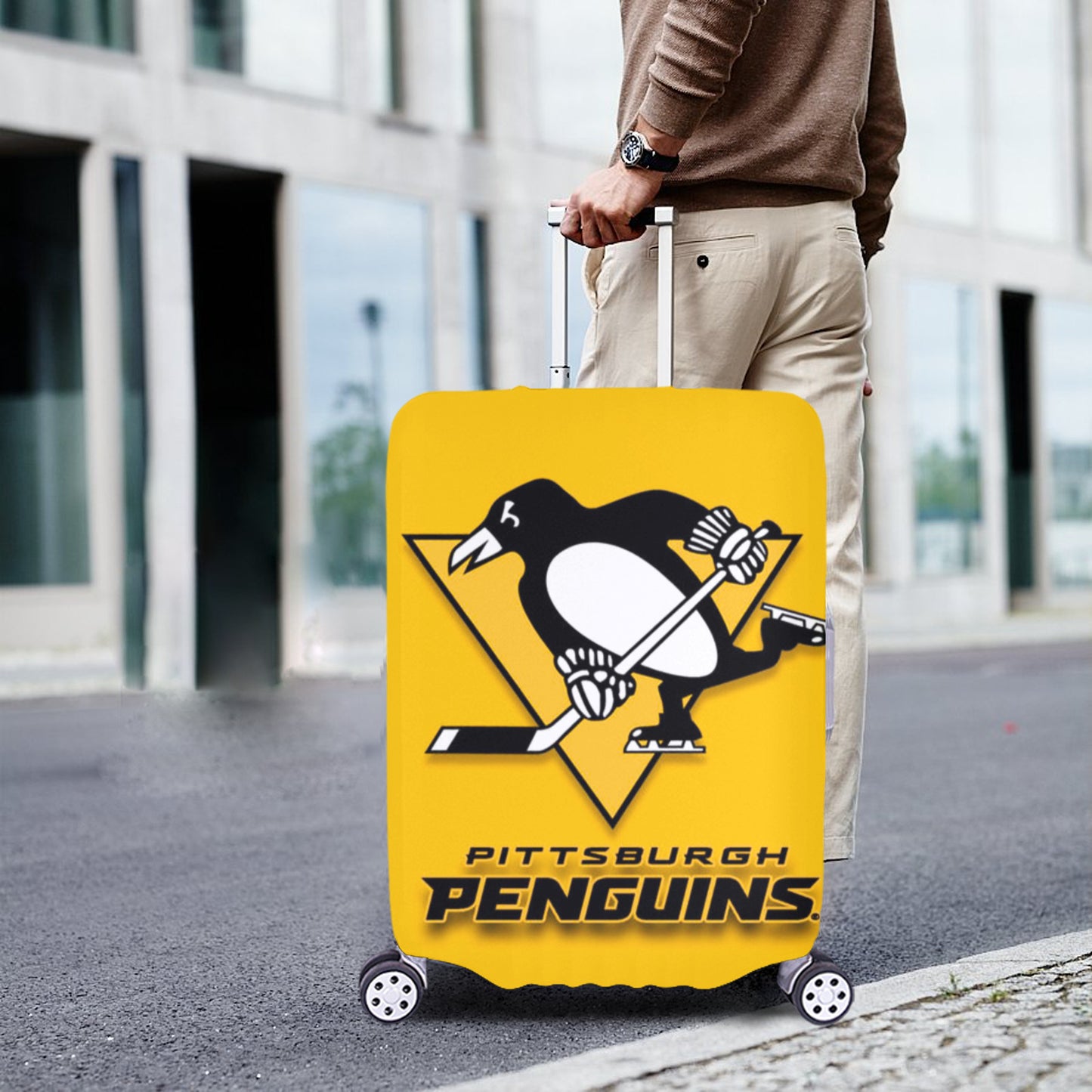 Pittsburgh Penguines Luggage Cover